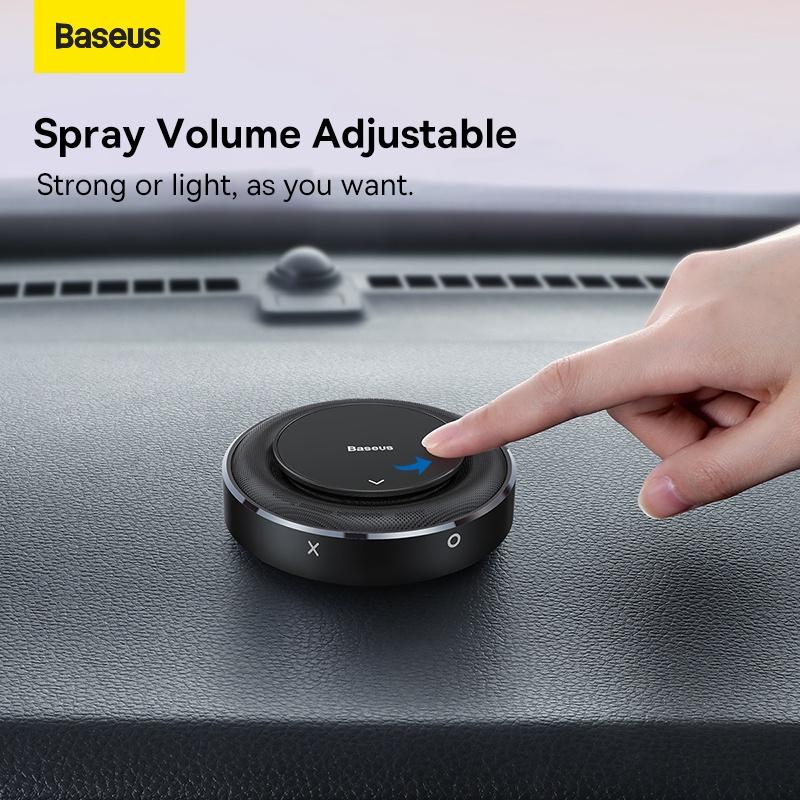 Lọc Không Khí Và Khuếch Tán Hương Thơm Trên Ô Tô Baseus Metal Fabric Aroma Holder