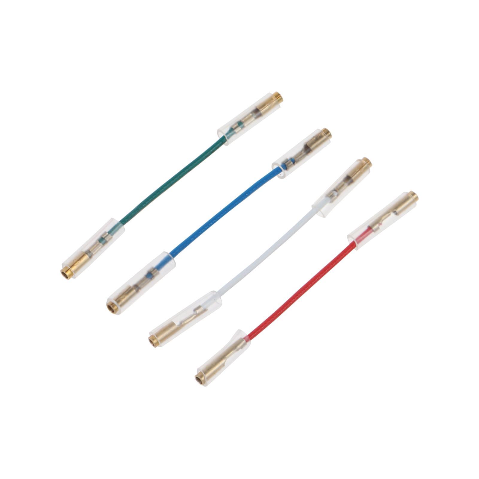Turntable Headshell Wires Durable Vinyl Record Player Head Cover Cable for Replacement