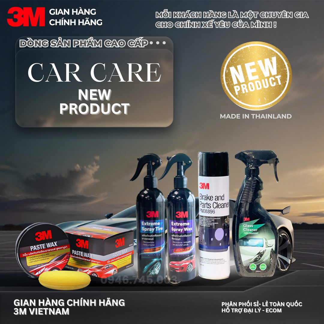 Chai xịt bảo vỏ(lốp)cao su- mâm xe SPRAY TIE – PN39042E ( Dòng cao cấp) - 400ML