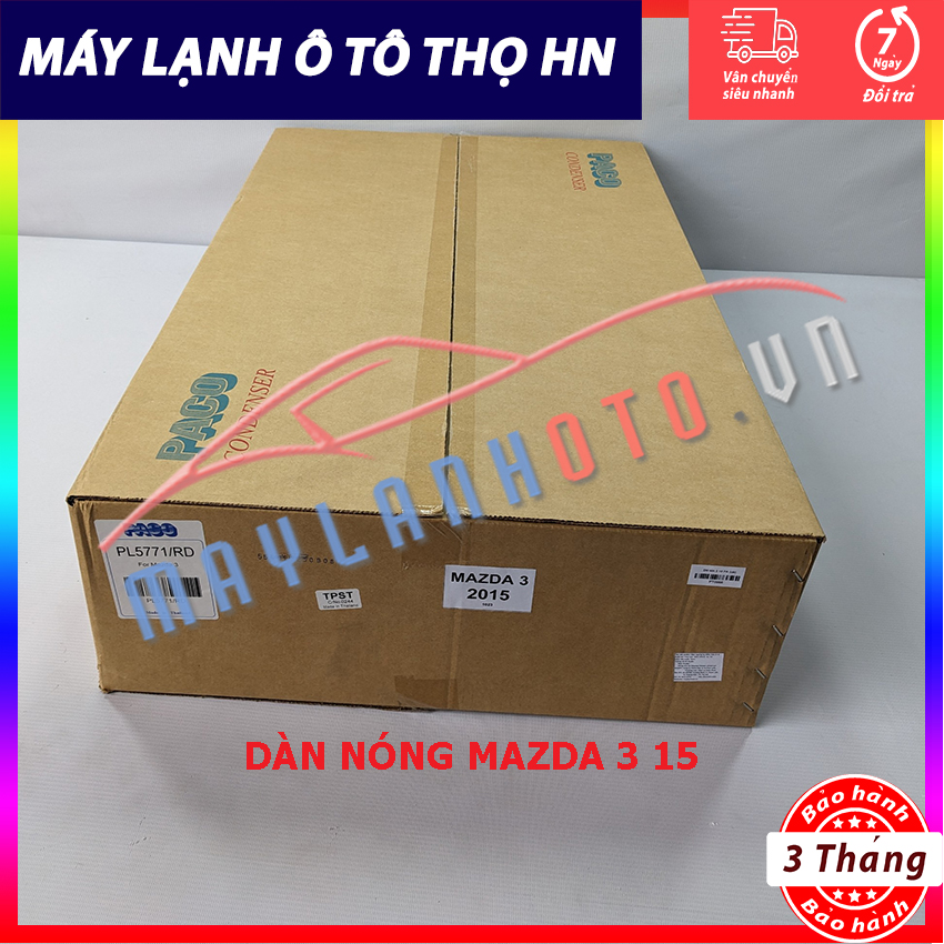 Dàn nóng Mazda 3 đời 2015 Hàng xịn Thái Lan
