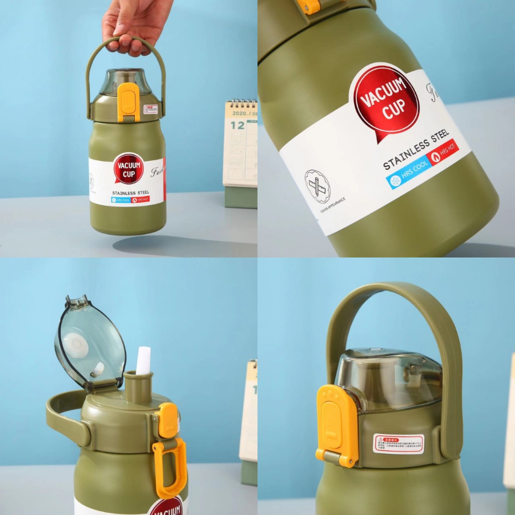 Bình Nước Giữ Nhiệt Laluna khắc tên chất liệu Thép Không Gỉ 316 1300ml Chất Lượng B165