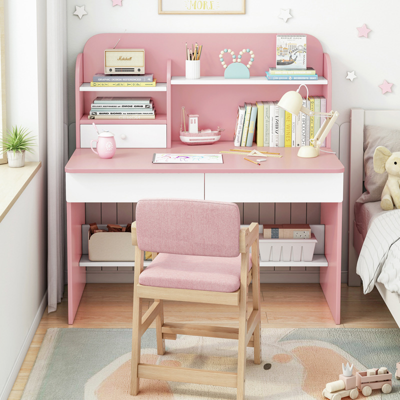 Bàn học cho bé, bàn làm việc BLV140 gỗ MFC/MDF An Cường hàng melamine cao cấp, bàn học sinh tại nhà Nhiều màu đẹp