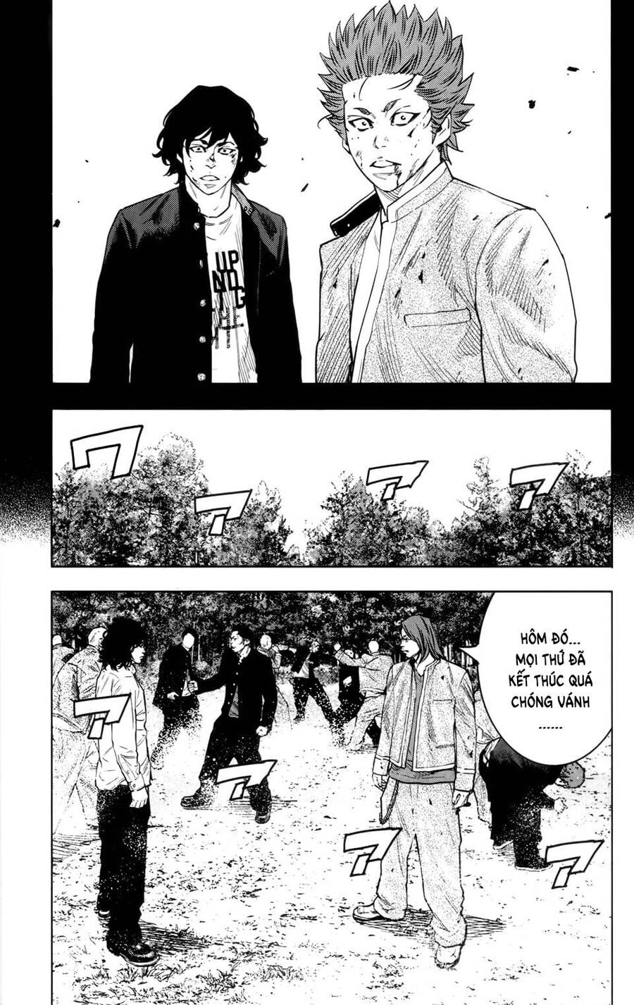 crows zero 2 suzuran x housen chapter 37 14