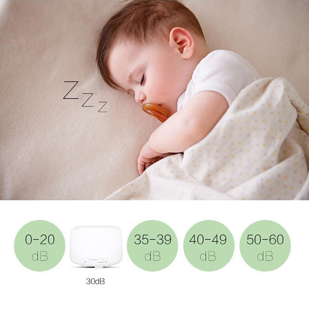 Điều Khiển Từ Xa Máy Tạo Độ Ẩm Không Khí Khuếch Tán Tinh Dầu 500ML Đèn LED Hương Thơm Khuếch Tán Điện Siêu Mát Phun Sương Tạo Phun Sương Tạo Ẩm Hình Ếch Con