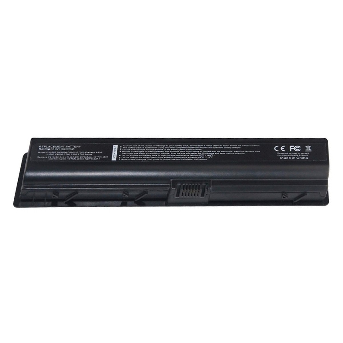 Pin Dành Cho Laptop HP Pavilion DV2000, DV2100, DV2200,V3100, V3200, V3300, V3600, DV6800, DV6900 (Tặng bộ vệ sinh Laptop)