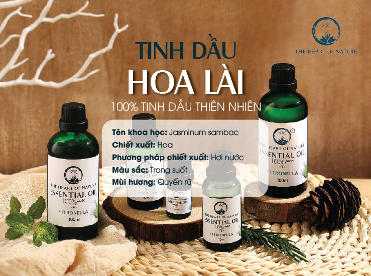 Tinh dầu cao cấp Hoa Lài PK 5ml