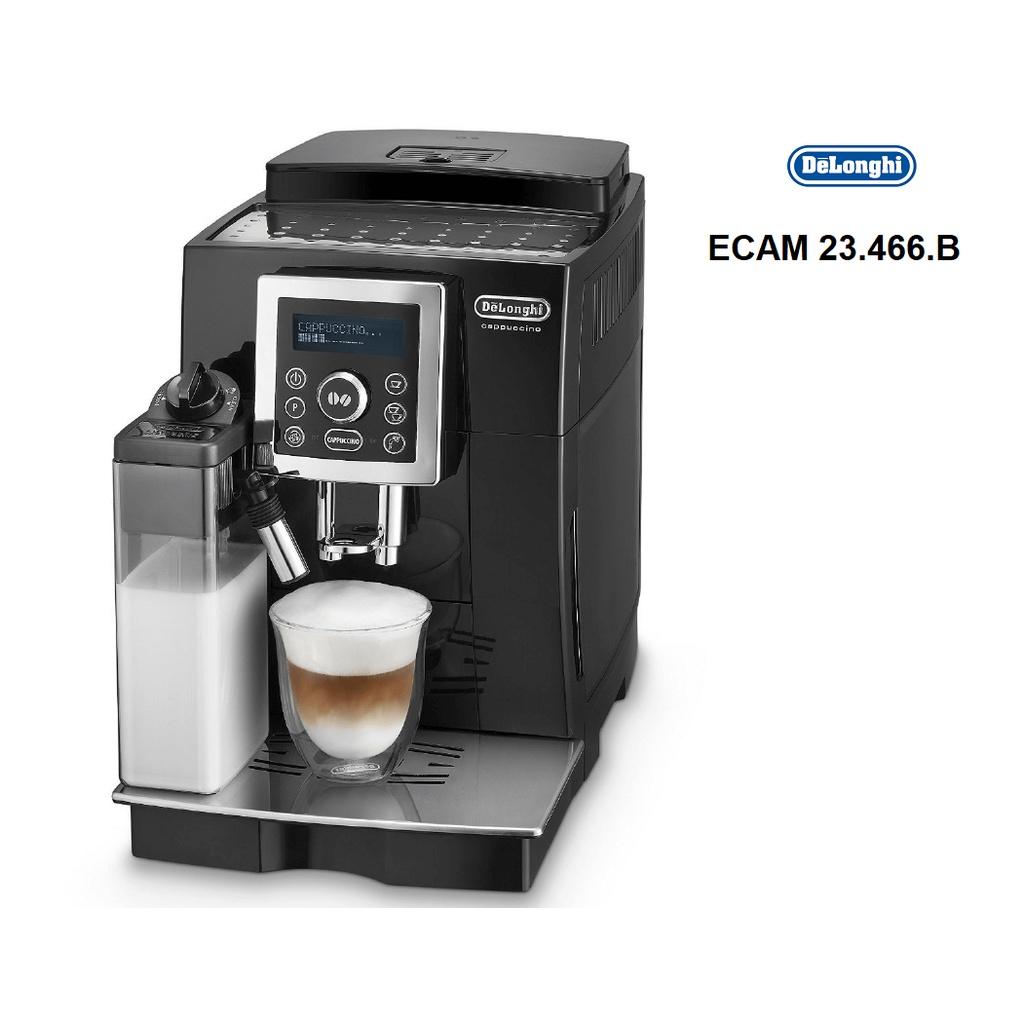 Máy Pha Cà Phê Tự Động DELONGHI ECAM 23.466.B, Máy Pha Cafe, Espresso, Cappuccino, Coffee Machine, 15 Bar, 2L, Nhập Đức