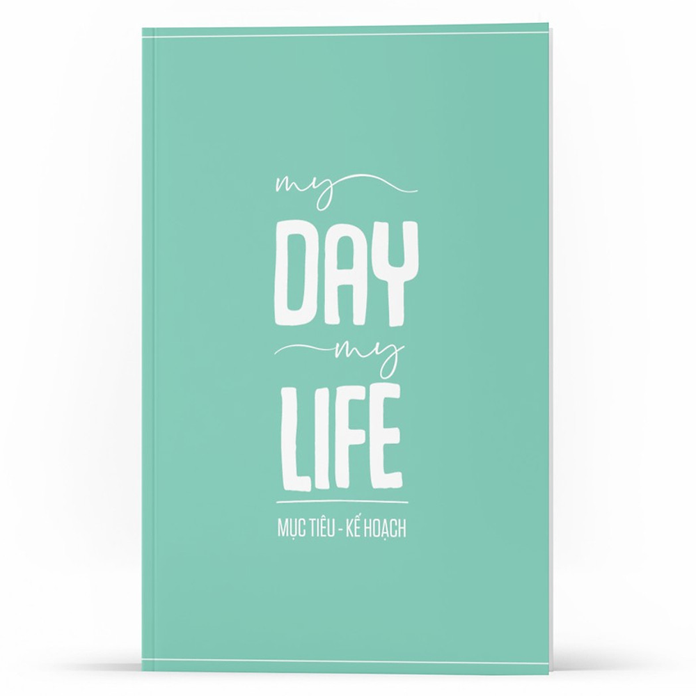- Sổ tay ghi chép mục tiêu - kế hoạch My Day My Life