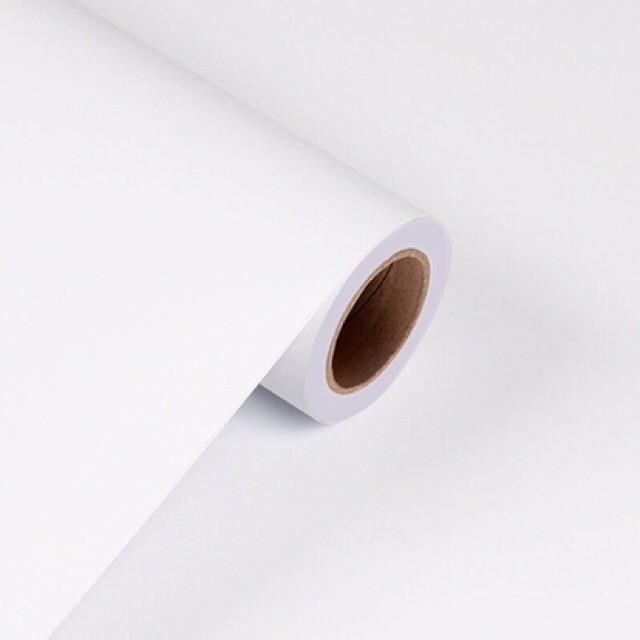 10 M giấy dán tường màu keo sẵn khổ 45 cm ️