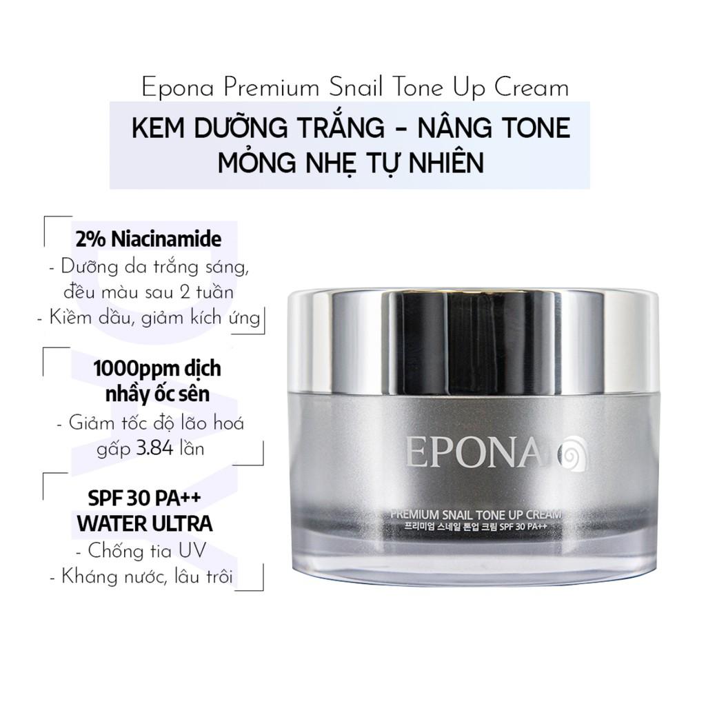 Kem Dưỡng Trắng Da, Chống Lão Hóa Mờ Thâm Nám, Mờ Nếp Nhăn, Phục Hồi Da Hư Tổn Epona 50ml