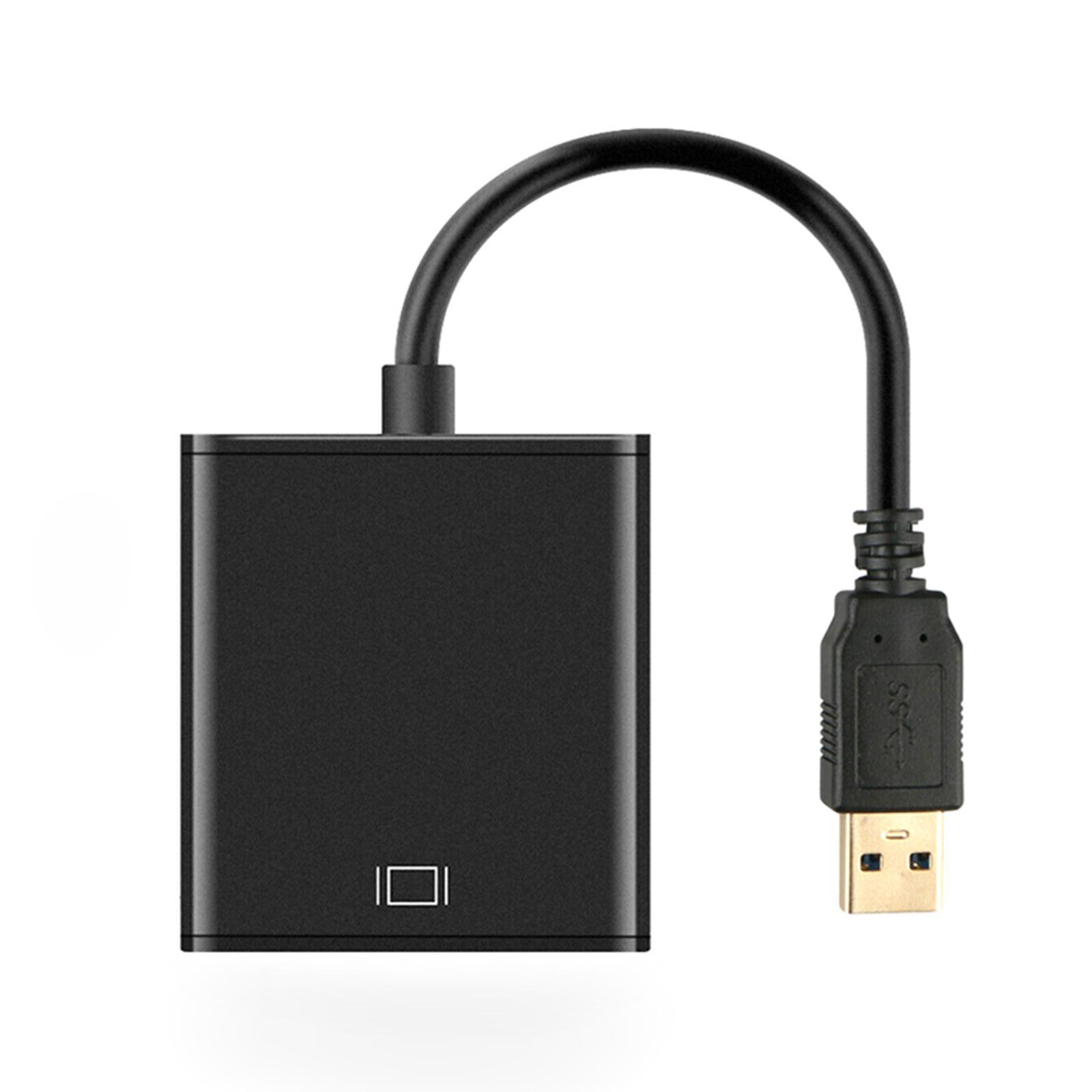 1080P 60Hz USB 3.0 to Audio Video Adapter Video Output for Laptop