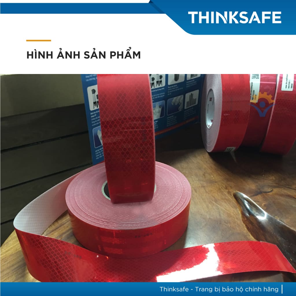 Băng keo phản quang 3M 983 phản quang cấu trúc kim cương, chuyên dùng phản quang xe máy, ôtô nhà xưởng