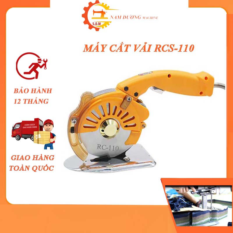 Máy cắt vải cầm tay cao cấp RCS-110 có 5 tốc độ