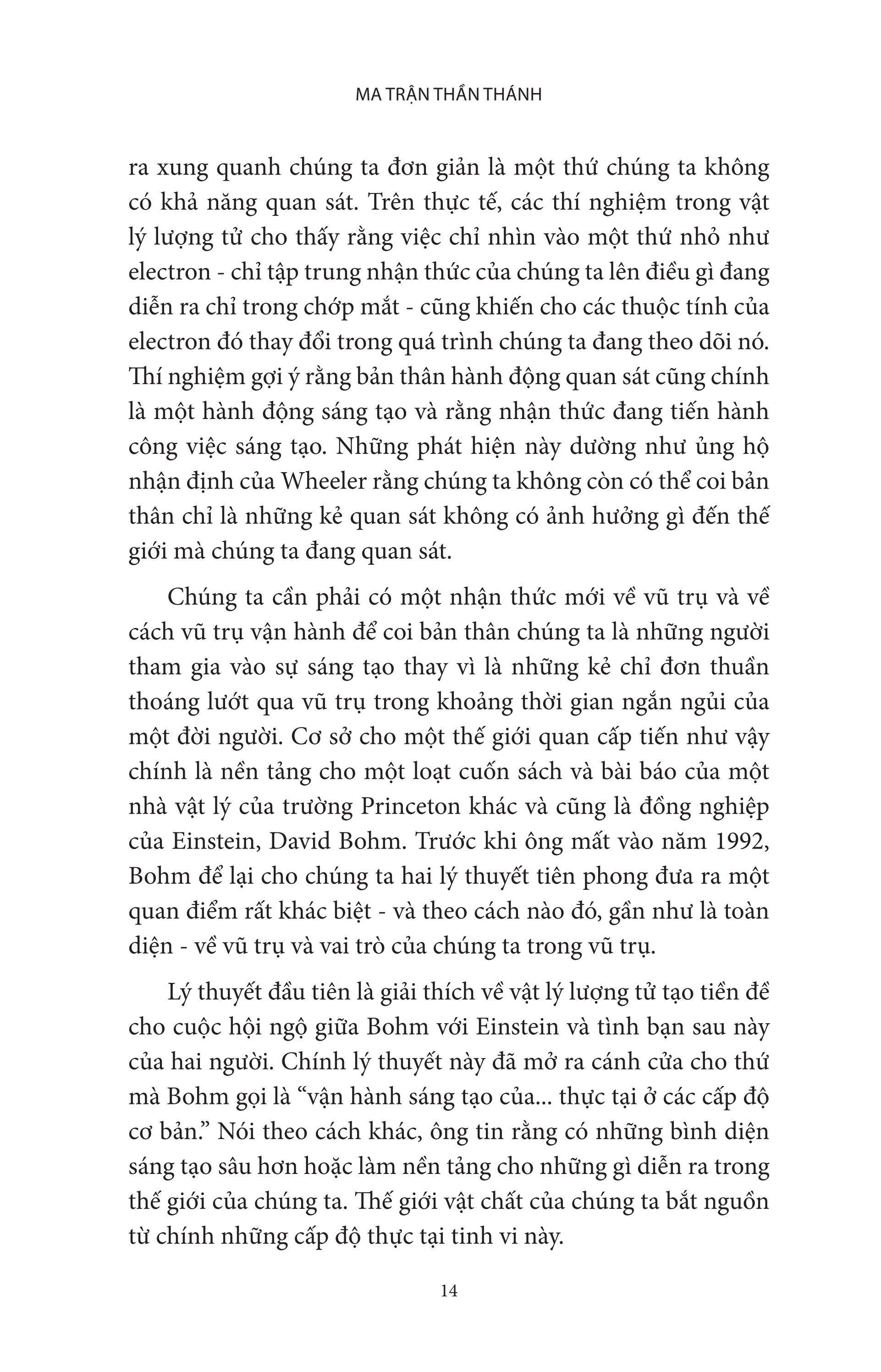 Ma Trận Thần Thánh - Chúng Ta Là Những Người Quan Sát Bị Động Hay Đấng Sáng Tạo Đầy Quyền Năng?