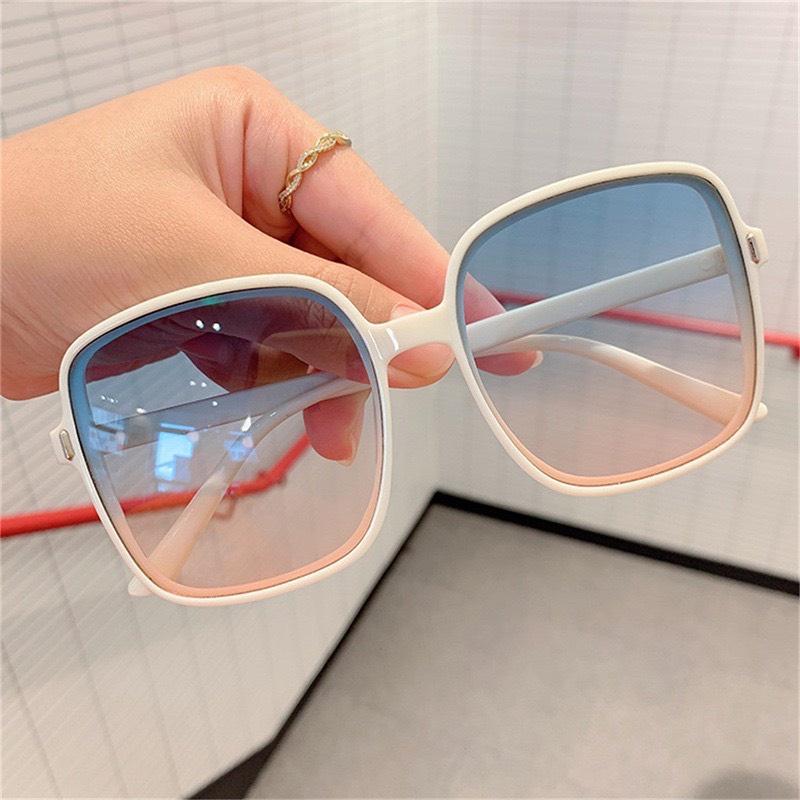 Kính râm nam nữ nhiều màu dáng vuông hot trend chống tia uv400 - Kính mát thời trang siêu đẹp