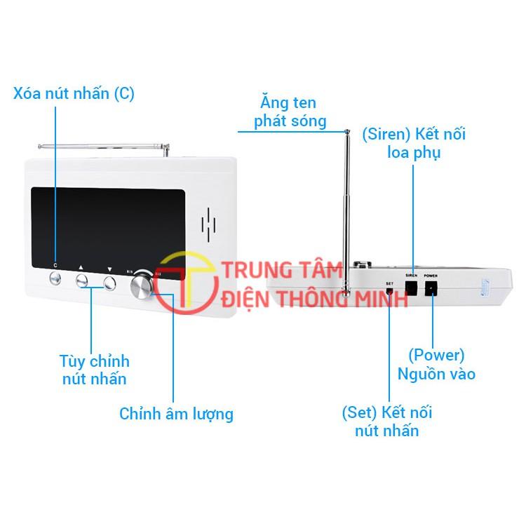 Thiết bị gọi phục vụ không dây Kawasan KW-CS2 - Hàng chính hãng