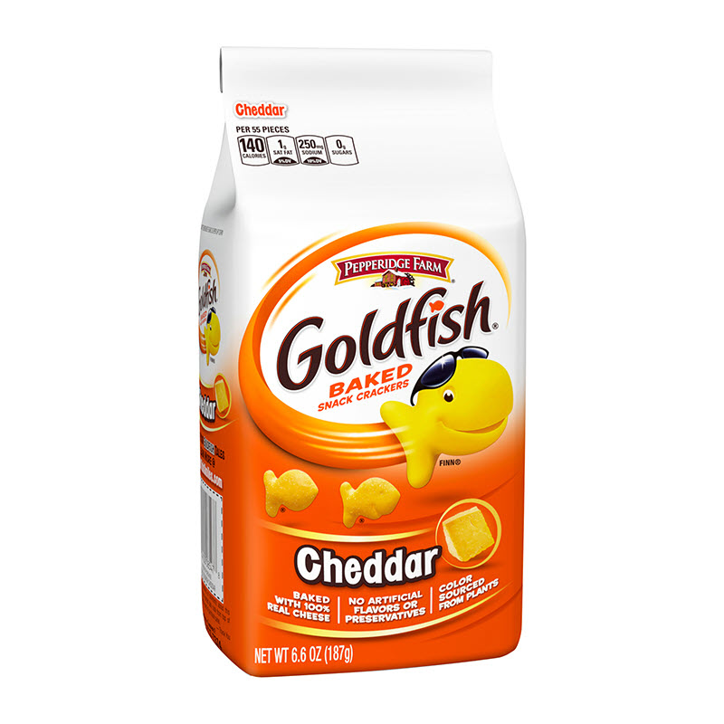 Bánh cá Goldfish Pepperidge Farm Mỹ 187g - vị phô mai