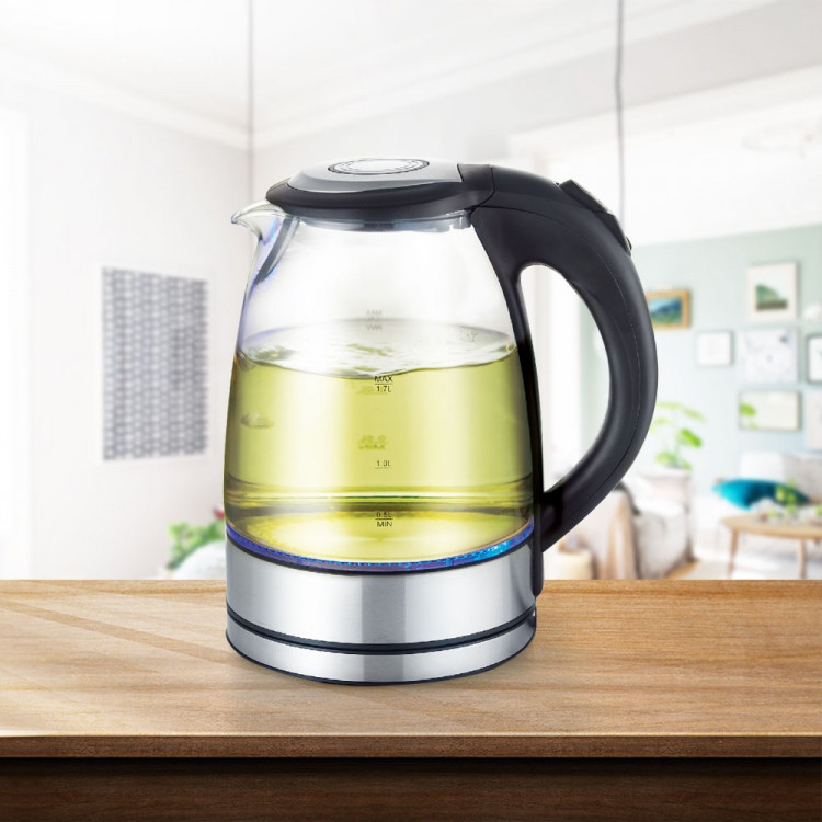 Ấm Điện Đun Nước Bằng Thủy Tinh Lock&Lock EJK317BLK