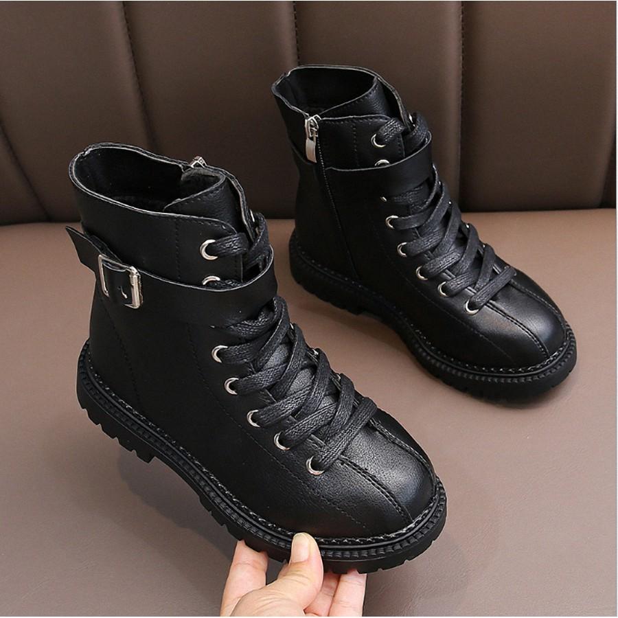 Giày Boot cho bé gái phong cách sành điệu size từ 3 - 13 tuổi - GBT90