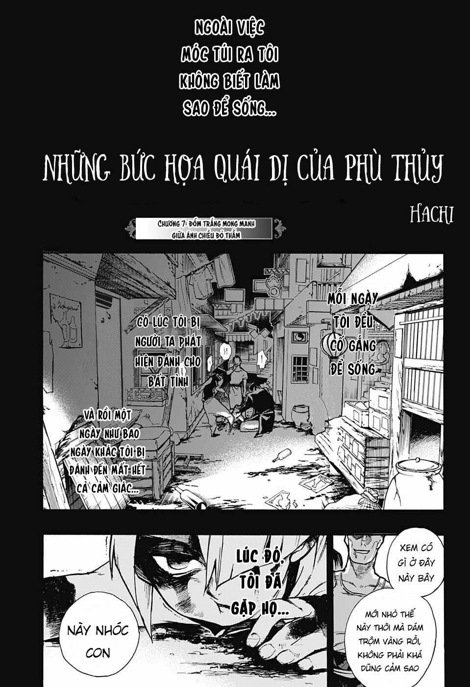 những bức họa quái dị của phù thủy chapter 7 3