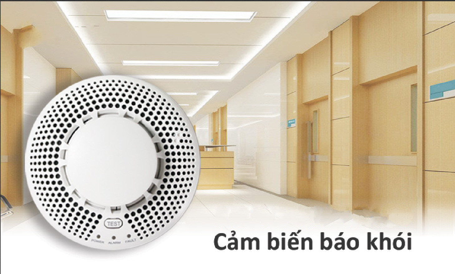 Cảm Biến Khói Cao Cấp, sử dụng pin, không dây, dễ dàng di chuyển SM-03