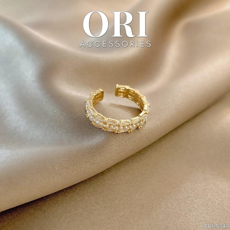 Nhẫn nữ Freesize pha lê Oriana thời trang độc đáo ORI ACCESSORIES N049