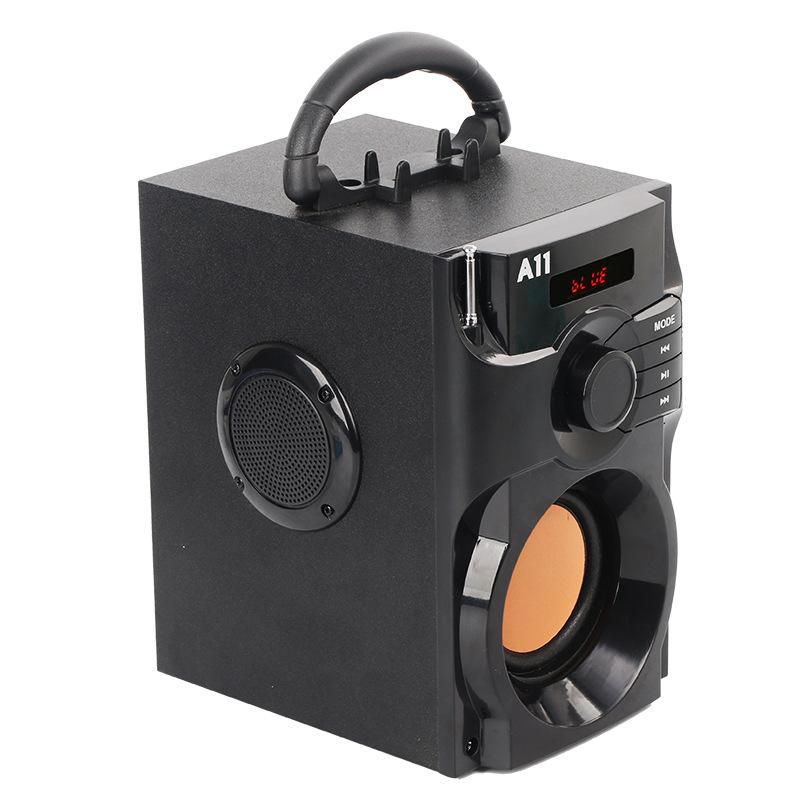 Loa bluetooth di động không dây stereo loa bass subwofer hỗ trợ FM radio aux tf usb với âm thanh điều khiển từ xa Color: Yellow