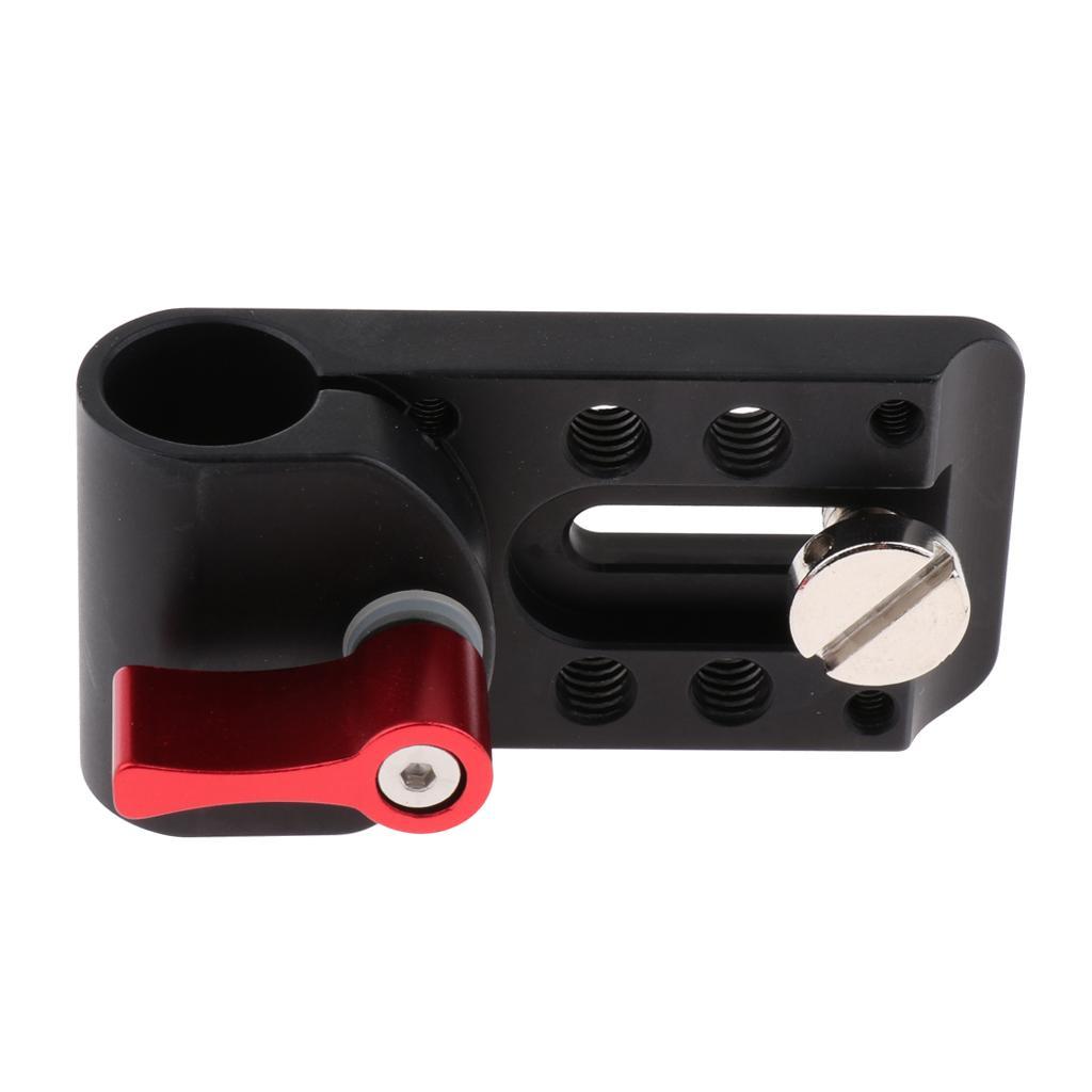 Porous Holder Clamp Mount for 15mm Rods Support Rail Follow Focus Rig DSLR