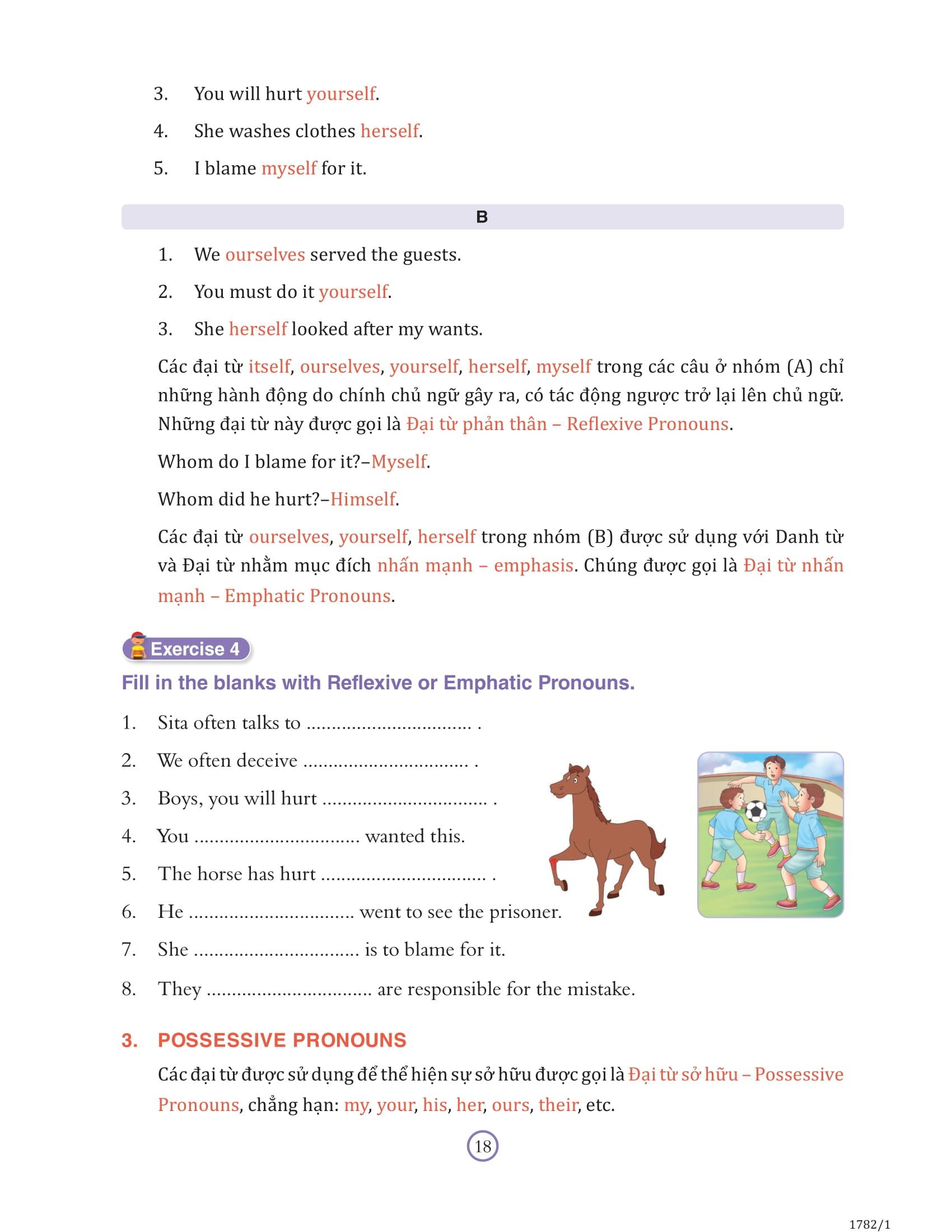 Bài Tập Bổ Trợ Ngữ Pháp Tiếng Anh - Lớp 4