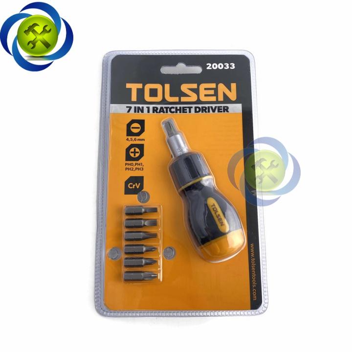 Vít tự động Tolsen 20033 loại 7 trong 1