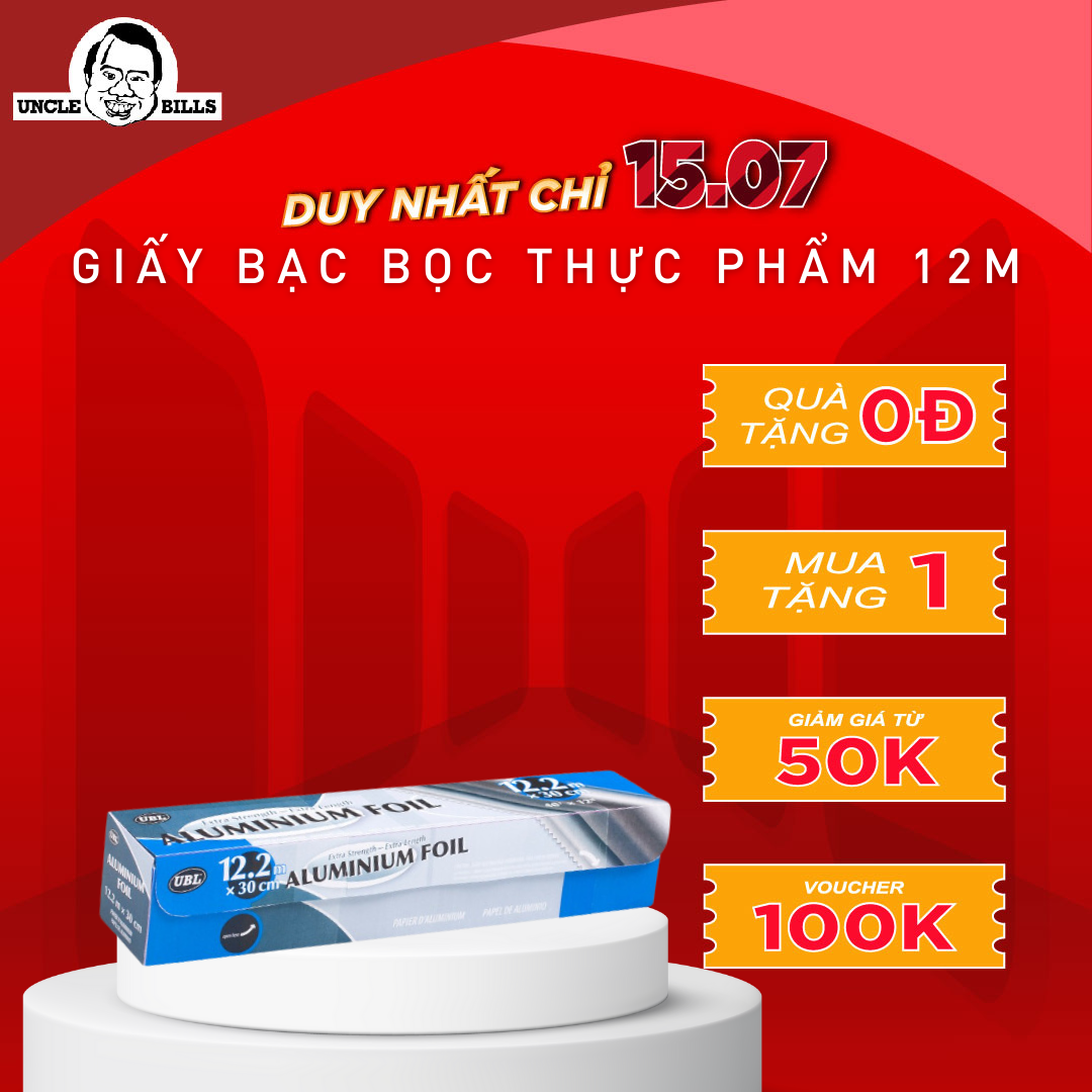 Giấy bạc bọc thực phẩm Uncle Bills BC0112