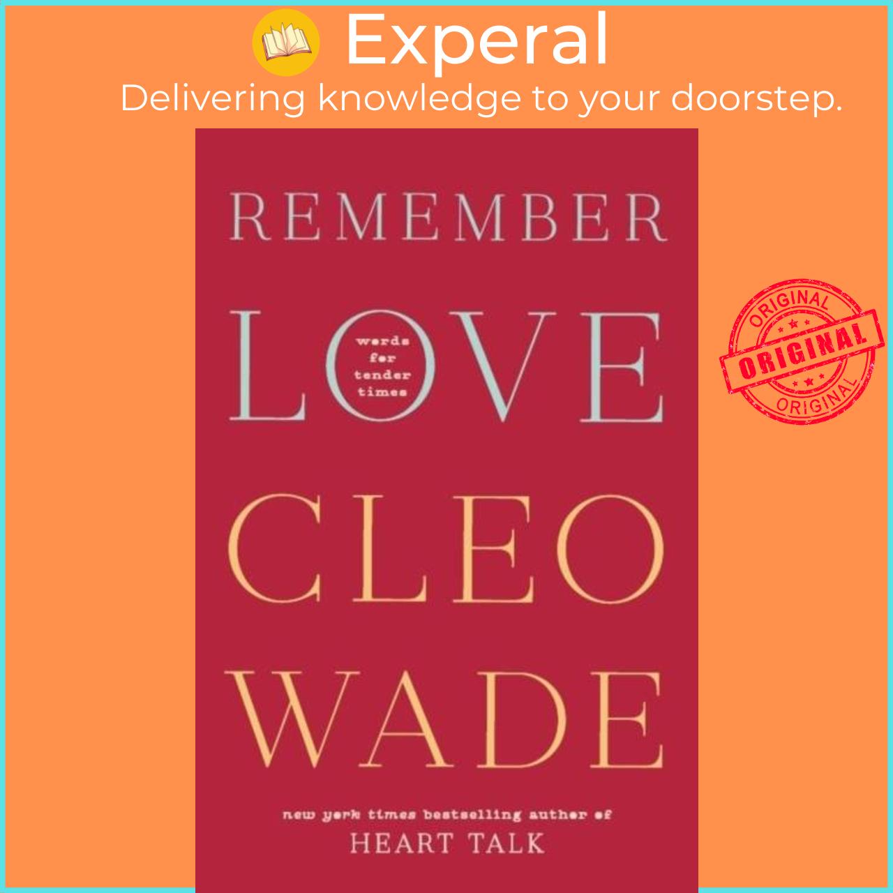 Sách - Remember Love - Words for Tender Times by Cleo Wade (UK edition, paperback)