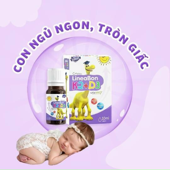 Hình ảnh Vitamin k2 d3 hỗ trợ tăng chiều cao, hết còi xương cho trẻ sơ sinh - LINEABON K2D3 - Sản phẩm từ Châu Âu - Công nghệ mới giúp hấp thu tối đa canxi tự nhiên