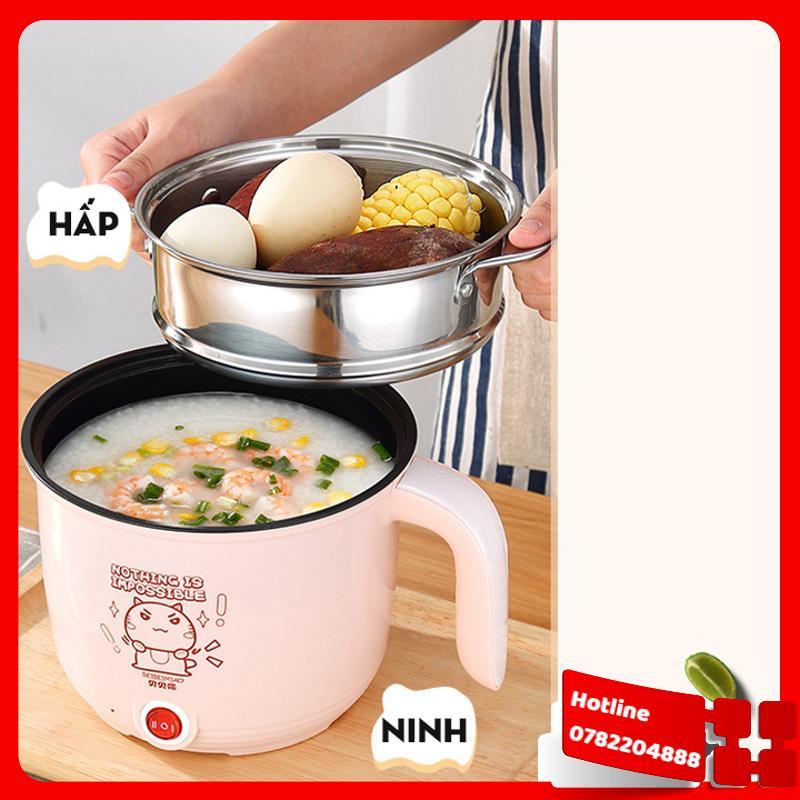 Nồi Lẩu Và Hấp Mini Đa Năng 2019 - Loại Tốt