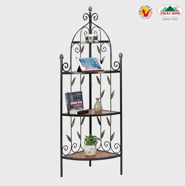 Kệ góc Tulip sắt mỹ thuật THÁI SƠN lắp ráp ( HÀNG CHÍNH HÃNG - ĐỔI TRẢ MIỄN PHÍ )
