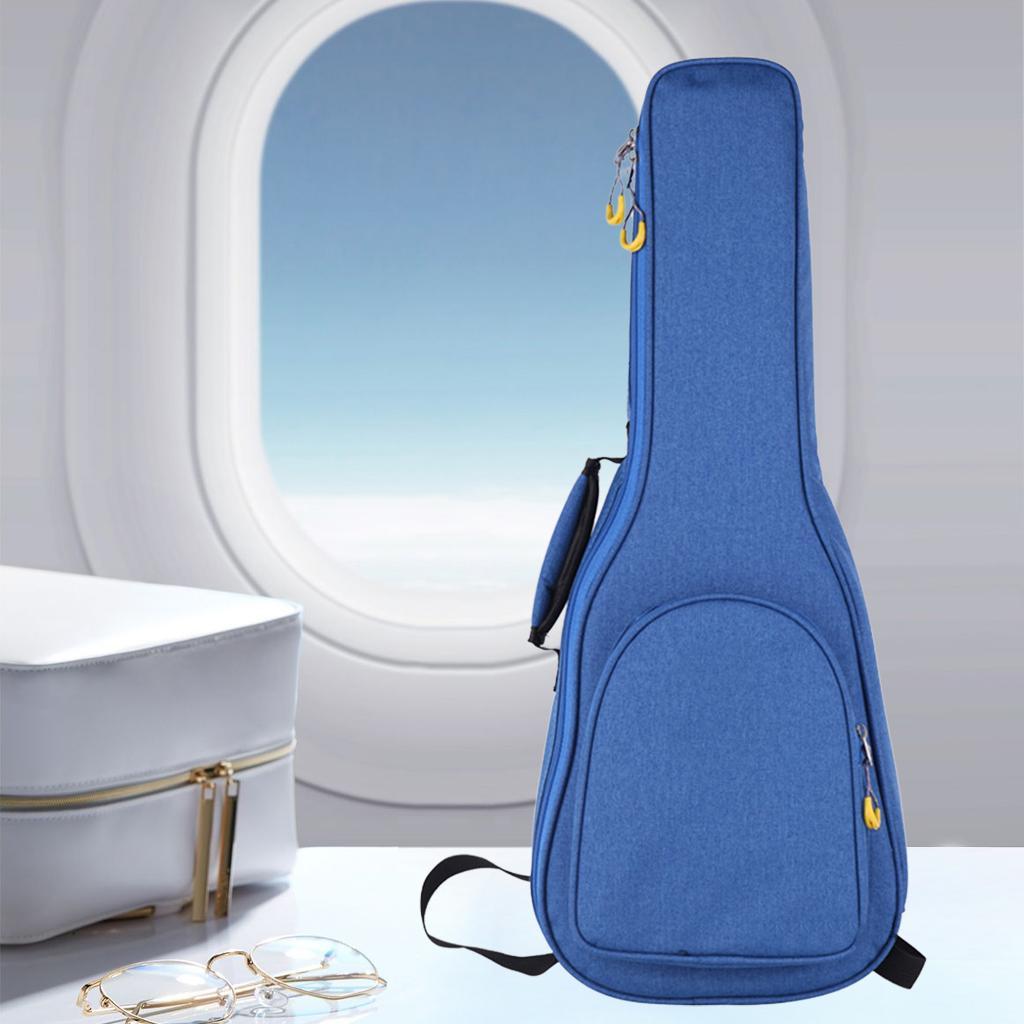 Guitar Case Oxford Cloth Dustproof Guitar Container Ukulele Case Grey