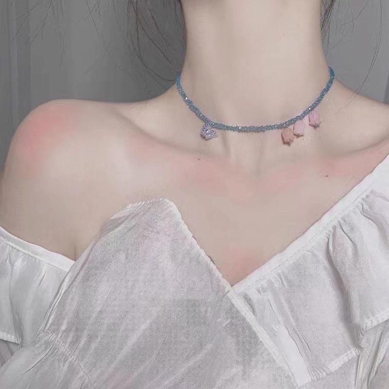 N205 Choker Vòng cổ dây chuyền phong cách Hàn Quốc thời trang xinh xắn cho nữ