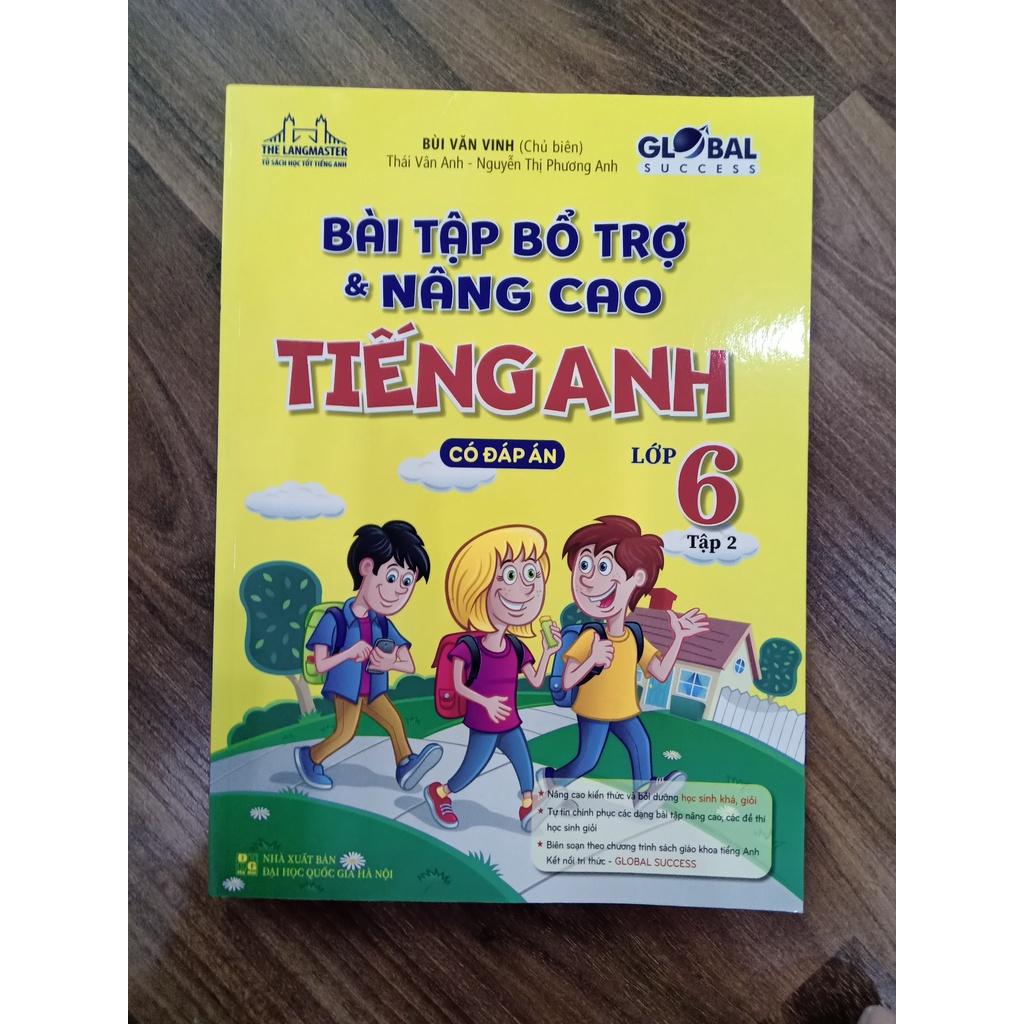 Sách - Bài tập bổ trợ và nâng cao tiếng anh lớp 6 tập 2