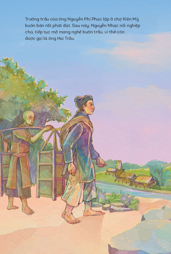 Sách Lịch sử Việt Nam bằng tranh - Tây Sơn khởi nghiệp (Bản màu)