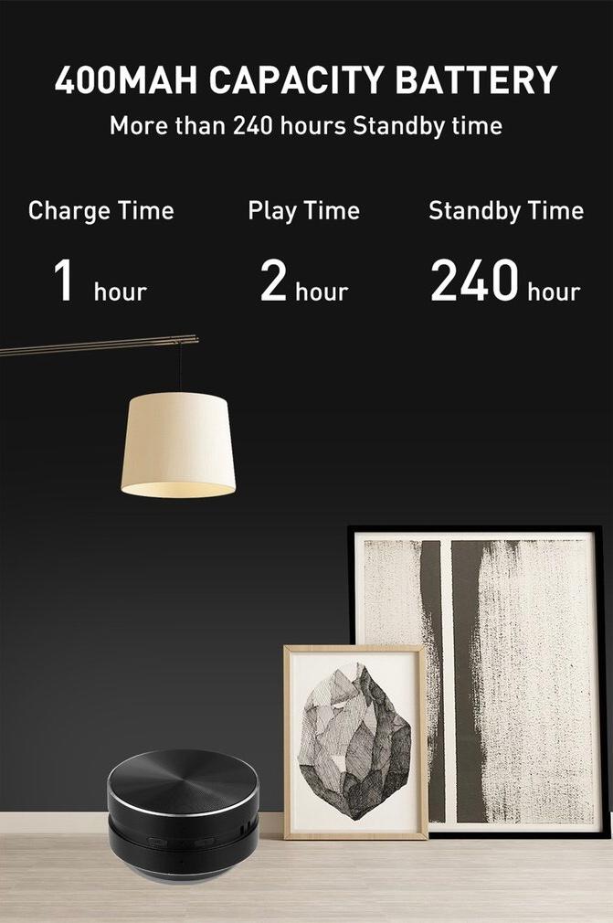 Loa dẫn điện xương Bluetooth twsstereo Kênh âm thanh kép Hộp âm thanh Mini Humbird loa với HD Call FM Radio Color: Black