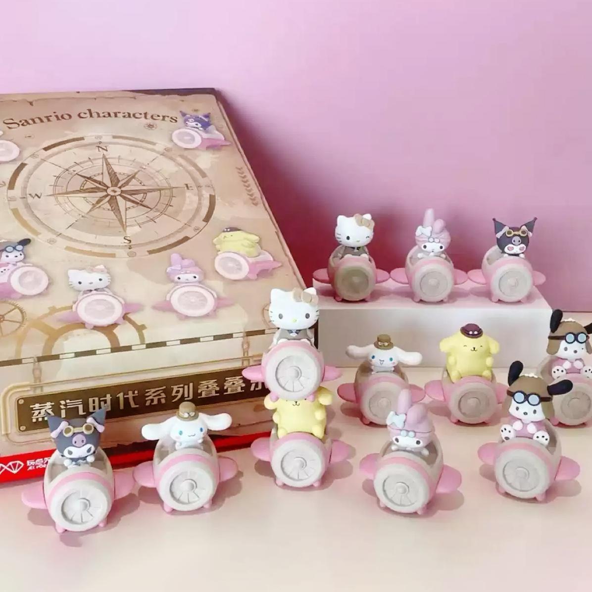 Blindbox Đồ Chơi Mô Hình Sanrio characters - Steam Era Series Q-Topping - Allforplay RS26