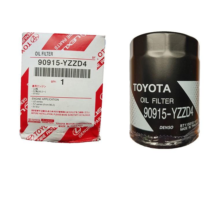 Bộ 2 chiếc lọc nhớt Toyota Innova, Fortuner, Hilux, Land Cruiser - 090 YZZD4