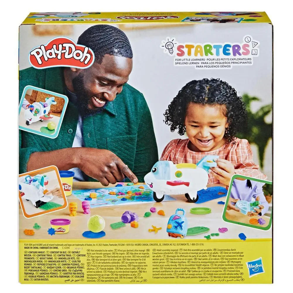 Đồ Chơi Bột Nặn Máy Bay Hình Học Playdoh F8804