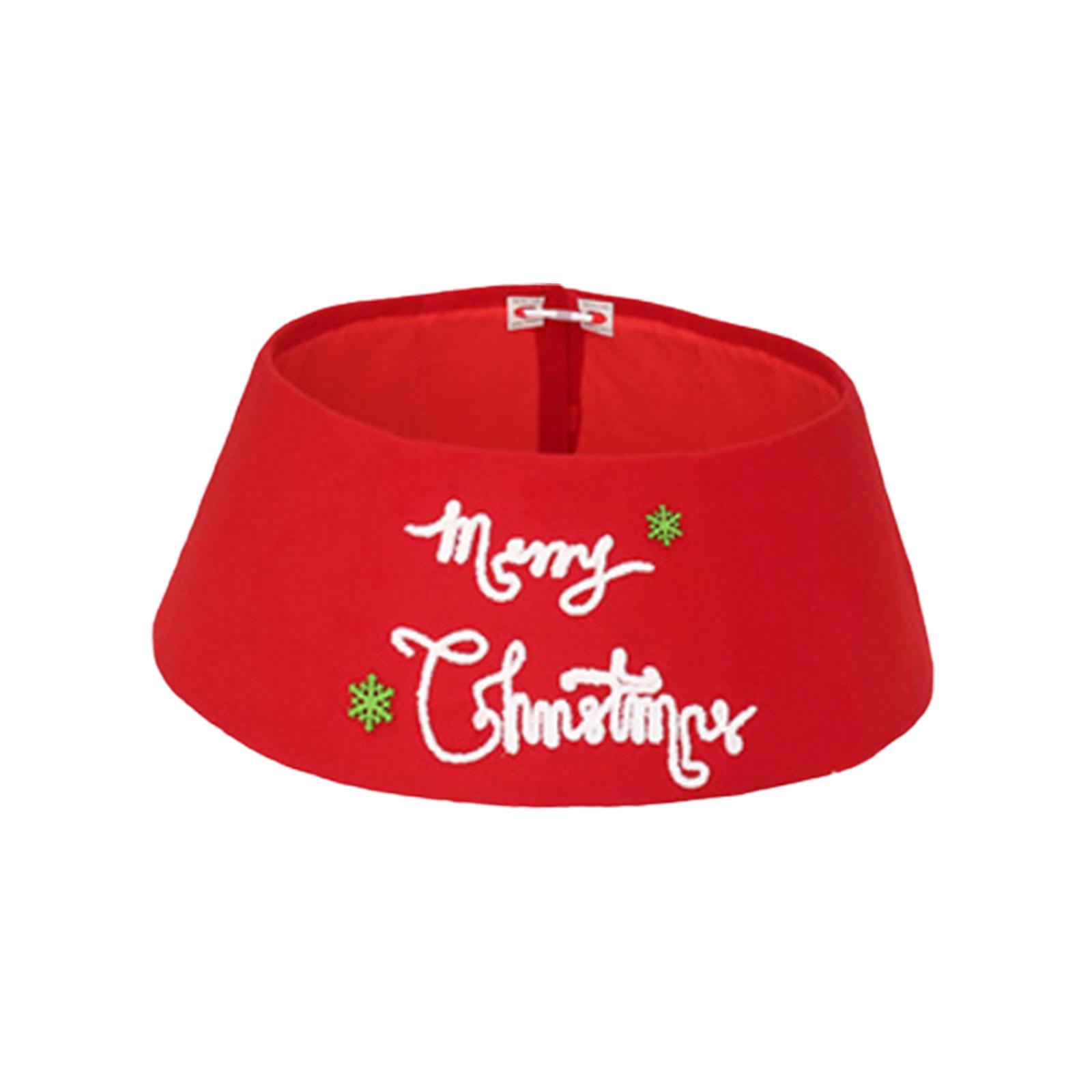 Christmas Tree Skirt Luxury Christmas Ornaments for Family Autumn Xmas Decor