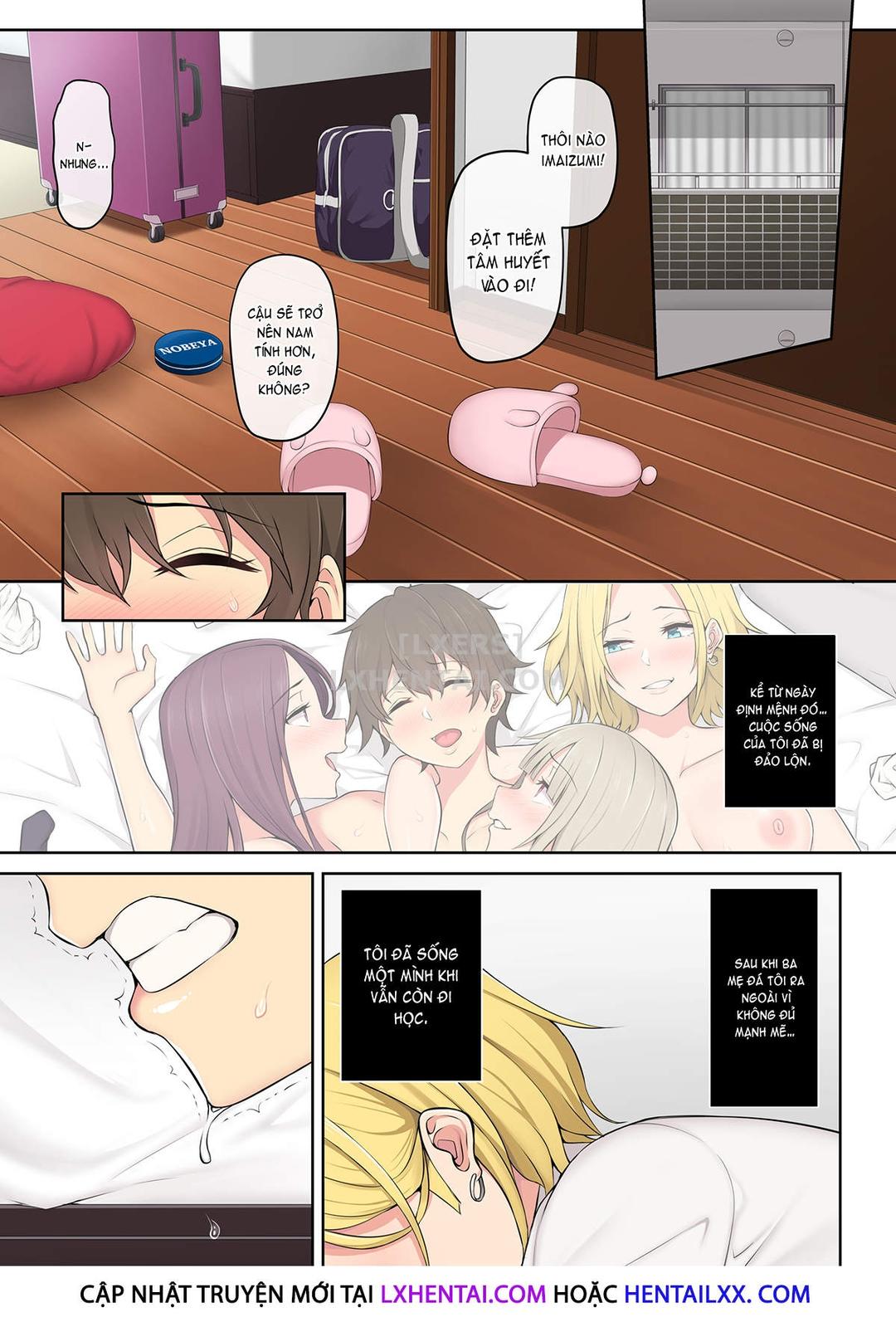 imaizumi đưa cả bầy gyaru về nhà mình chapter 2 2