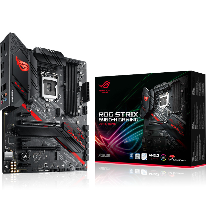 Bo Mạch Chủ Mainboard ASUS ROG STRIX B460-H GAMING - Hàng Chính Hãng