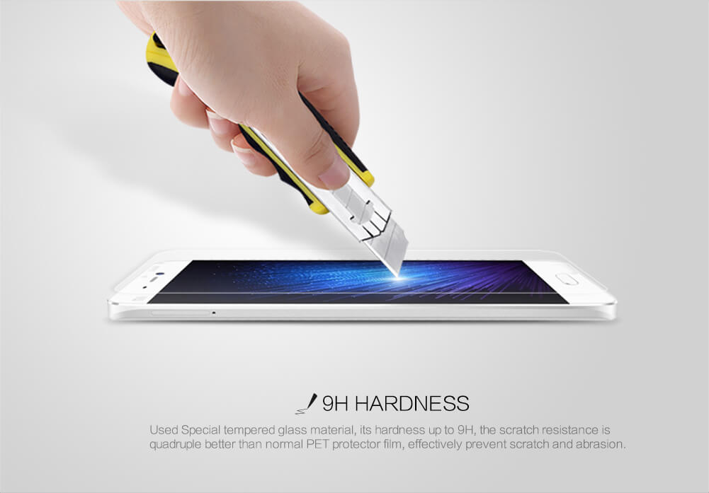 Tấm dán kính cường lực độ cứng 9H dành cho Xiaomi Mi 5 - KCL01