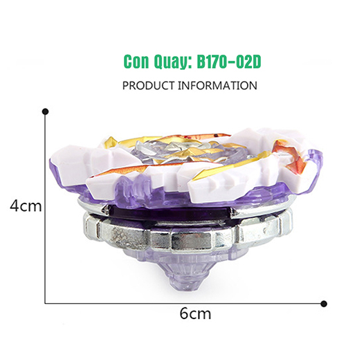 Con Quay B170-02D Kèm Bệ Phóng | Con Quay BEYBLADE B170-02D