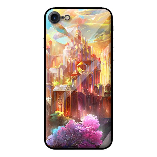 Ốp kính cường lực cho iPhone 8 mẫu CẢNH 300 - Hàng chính hãng