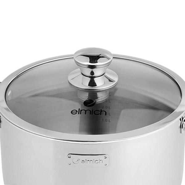 Nồi Inox 3 Lớp Đáy Liền Elmich Trimax Classic 2407OL